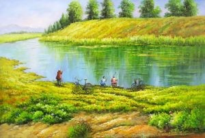 自然之美—朝鲜油画