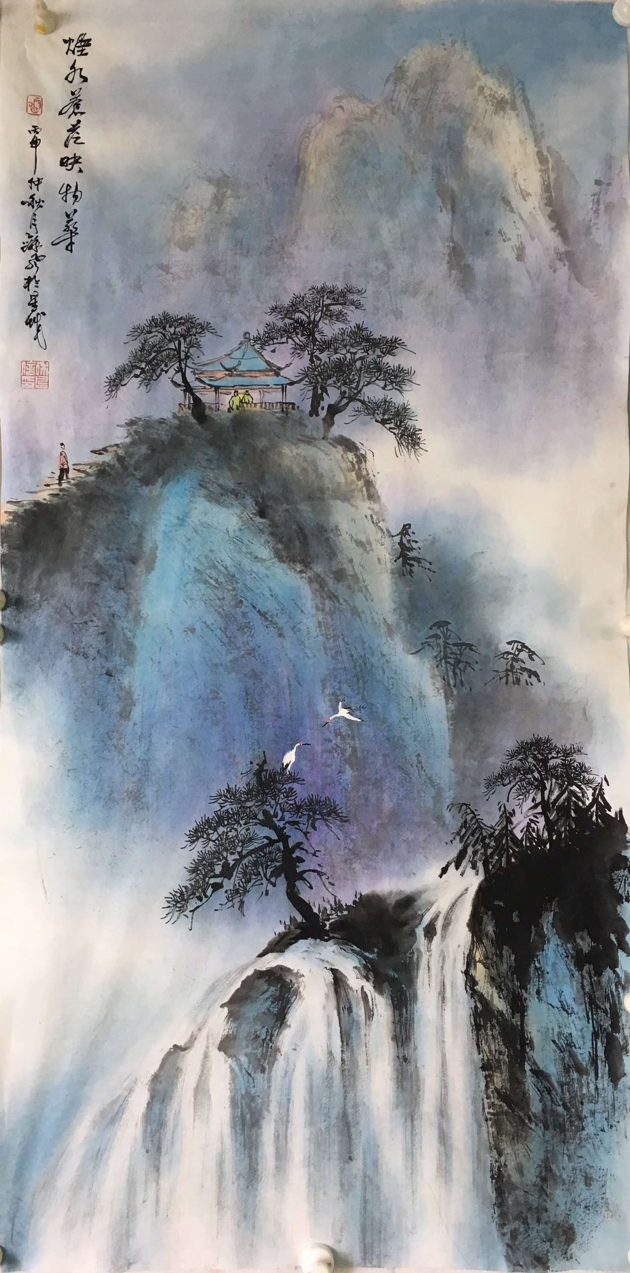 李和风山水作品|北斗诗画网