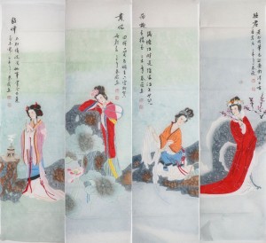 画家秦薇简历与作品欣赏