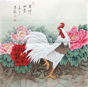 秦薇《吉祥如意》作品五幅