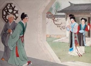 王叔晖工笔作品—西厢记（连环画）
