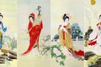 秦薇工笔人物作品