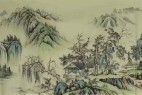 王慧四尺古意山水(横幅)