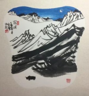 吴明龙作品：雪域高原系列