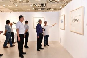 艺术资讯：“明心见艺—吴明龙书画艺术展”胜利拉开帷幕