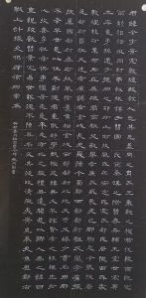 张月勤书法作品—临摹《曹全碑》